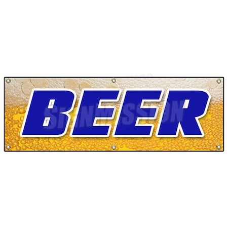 Signmission BEER BANNER SIGN brew beer beverage keg bar restaurant liquor B-72 Beer
